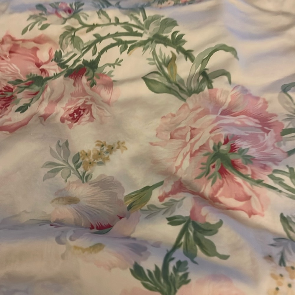 Vintage Ralph Lauren Theresa floral Queen duvet cover with pillow cases